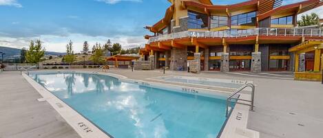 Seasonal outdoor pool