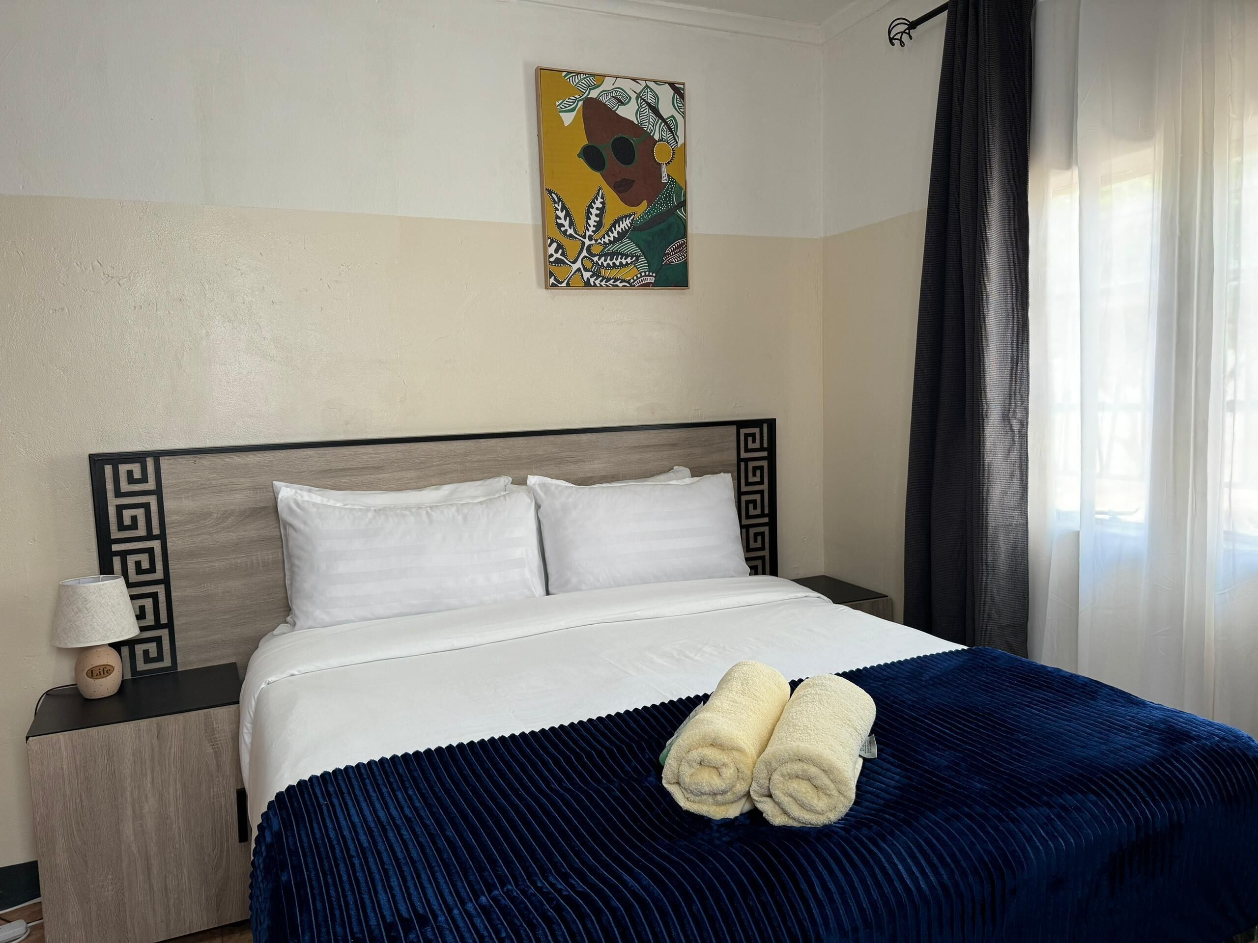 Casa família, 2 quartos, vista para o pátio | 3 quartos, individualmente decorados, individualmente mobiliados