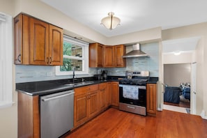 Papirhåndklær og spisebord