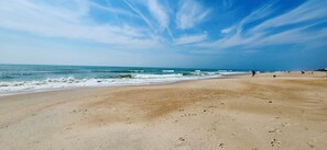 Tæt på stranden