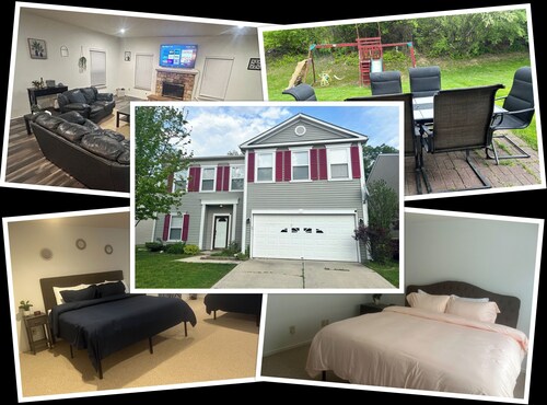 PROMO 10% WEEKLY/15% MONTHLY DISCOUNT!
4 King Beds, Jacuzzi, Easy Highway Access