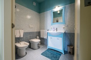 Sèche-cheveux, serviettes fournies