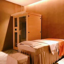 Sauna, hot tub, steam room, mud baths, Thai massages, reflexology