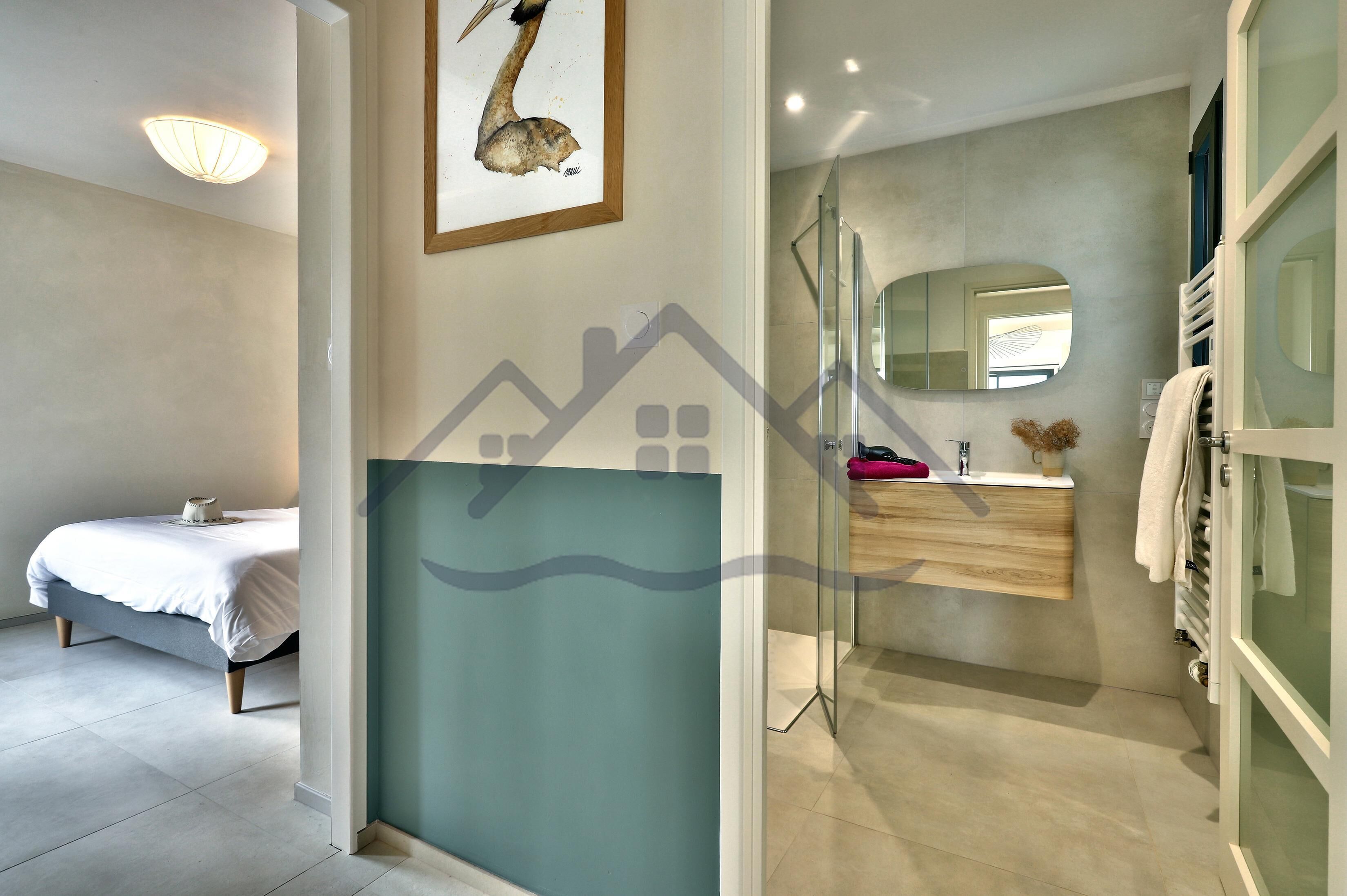 4 chambres, accès Internet