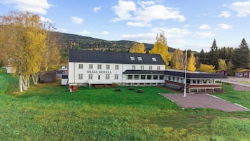 Voorkant van accommodatie