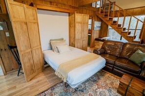 1 habitación, tabla de planchar con plancha, wifi gratis y ropa de cama 