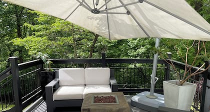 CHATEAU VILLA, seats on 7 acres, secluded, minutes from Truist Baseball Stadium