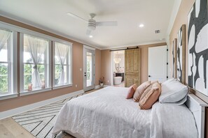 5 bedrooms, iron/ironing board, Internet, bed sheets - 'Azure on Shell Lane' - Gulf Shores Gem w/ Deck! (Gulf Shores)