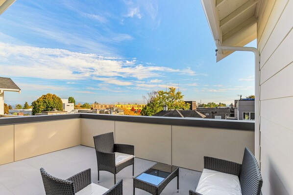 Terraza en la azotea