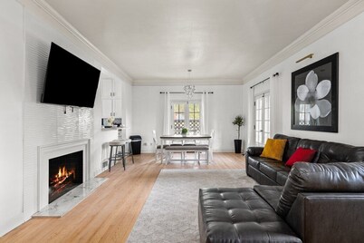 Historic Hilltop Escape with River View & Fire Pit