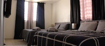 The central beach apartment fun near the kiosks and playa fortuna!!