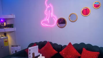 Apartamento conforto | Opções para refeição no quarto
