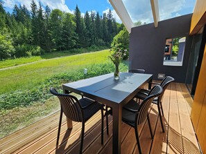 Deluxe Apartment, 2 Bedrooms | Terrace/patio - Chalets Hrabovo (Ruzomberok)