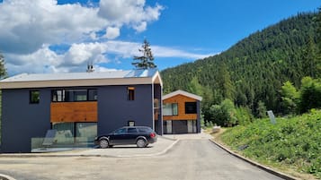 Overnatningsstedets facade