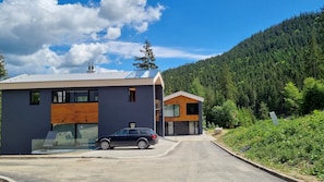 Façade de l’hébergement