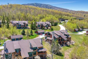 Exterior - Walk on/Ski off @Stratton, hot tub, king beds, 2 living spaces, shuttle! (Stratton)