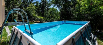 Lovely home in Zlobin with sauna