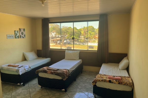 Standard Room, 3 Twin Beds | Blackout drapes, iron/ironing board (on request), WiFi (free)