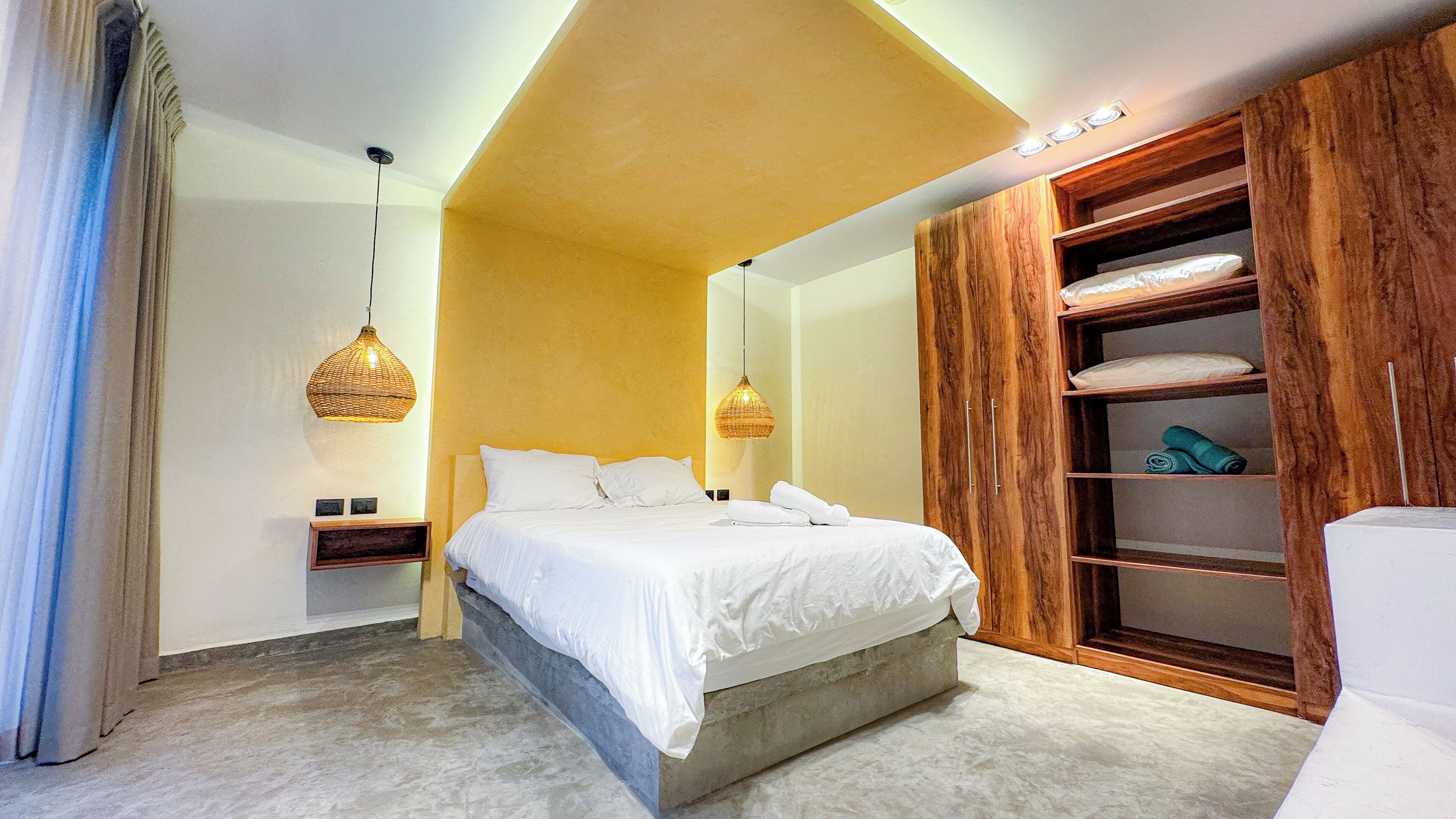 Apartamento superluxo, 1 quarto, vista para o jardim | Roupas de cama premium, edredons de pluma, cofres nos quartos