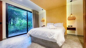 Luxury Apartment, 1 Bedroom, Garden View | Premium bedding, down comforters, in-room safe, blackout drapes - Nook Tulum Luxury Condohotel by Marea (Tulum)