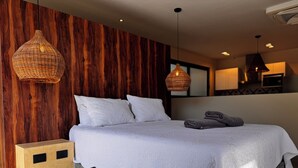 Deluxe Studio Suite | Premium bedding, down comforters, in-room safe, blackout drapes - Nook Tulum Luxury Condohotel by Marea (Tulum)