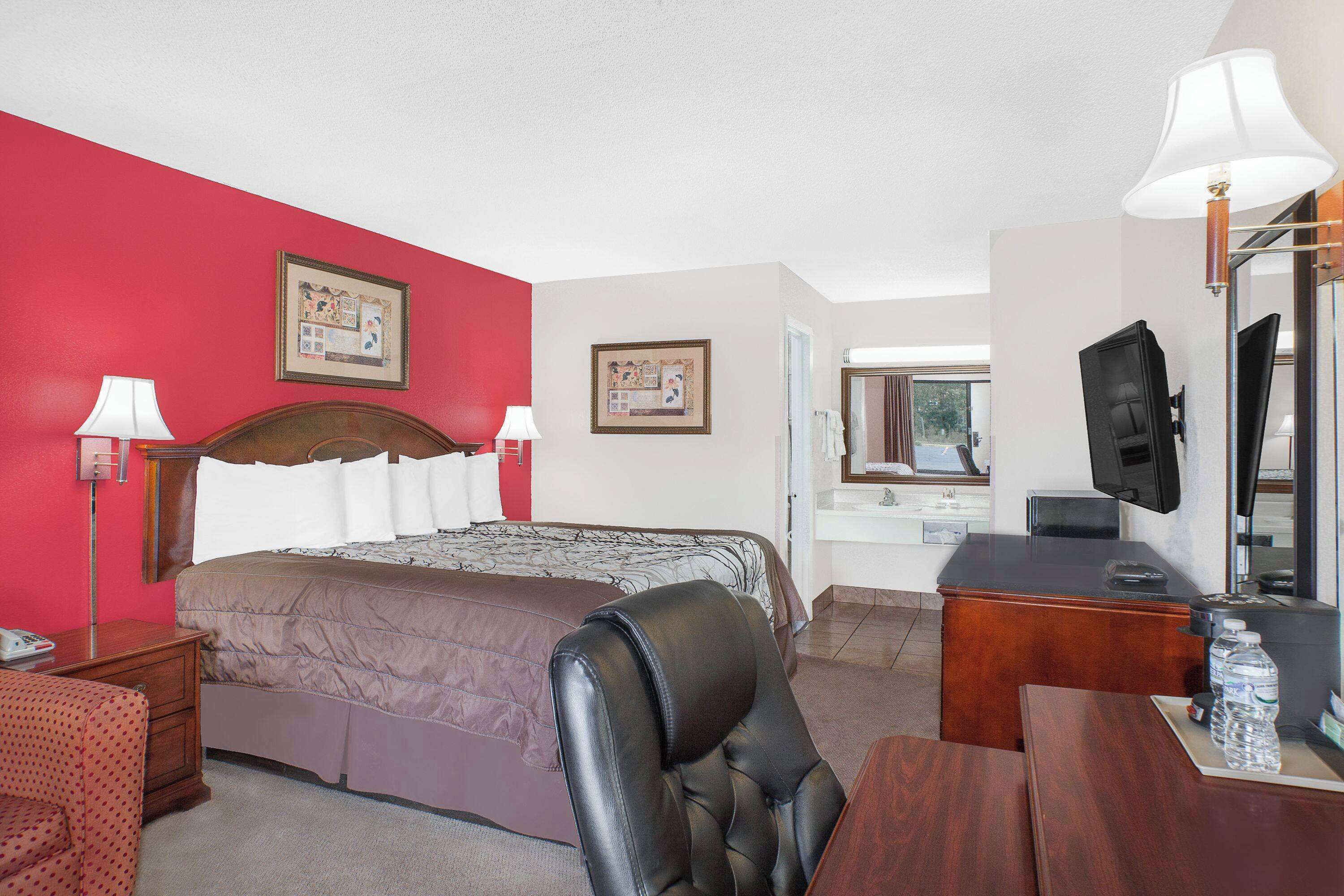 Chambre, 1 très grand lit, non-fumeur