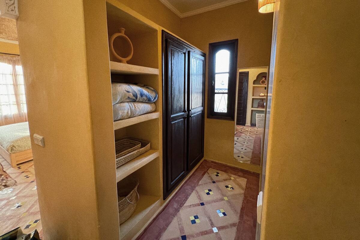 Blackout curtains, iron/ironing board (on request), free WiFi