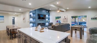 5BR Oasis | Pool, Hot Tub & Luxe Outdoor Retreat!