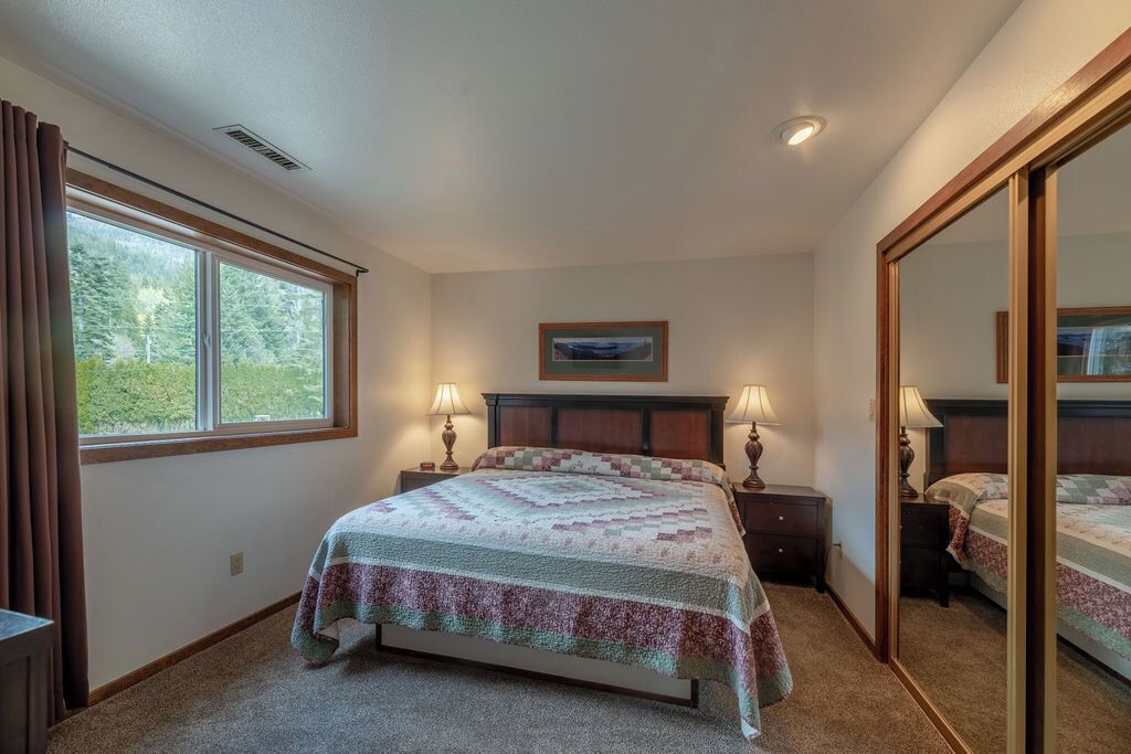 Blackout curtains, iron/ironing board, free WiFi, bed sheets