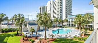 Panama City Beach Condo w/ King Suite & Pool View