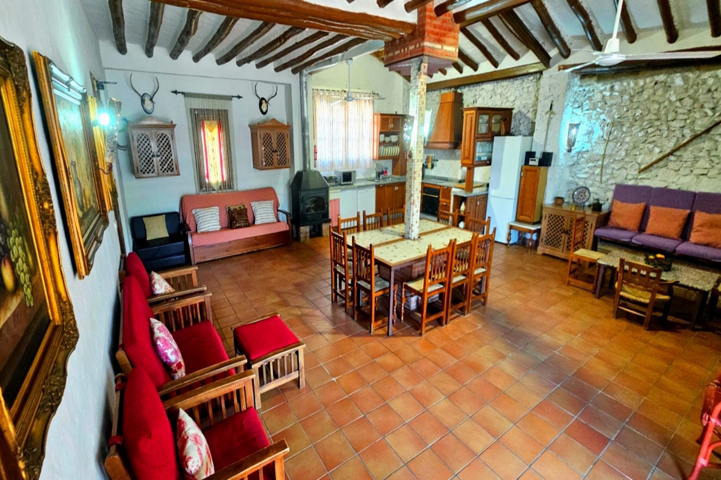 TV, fireplace, DVD player, table tennis
