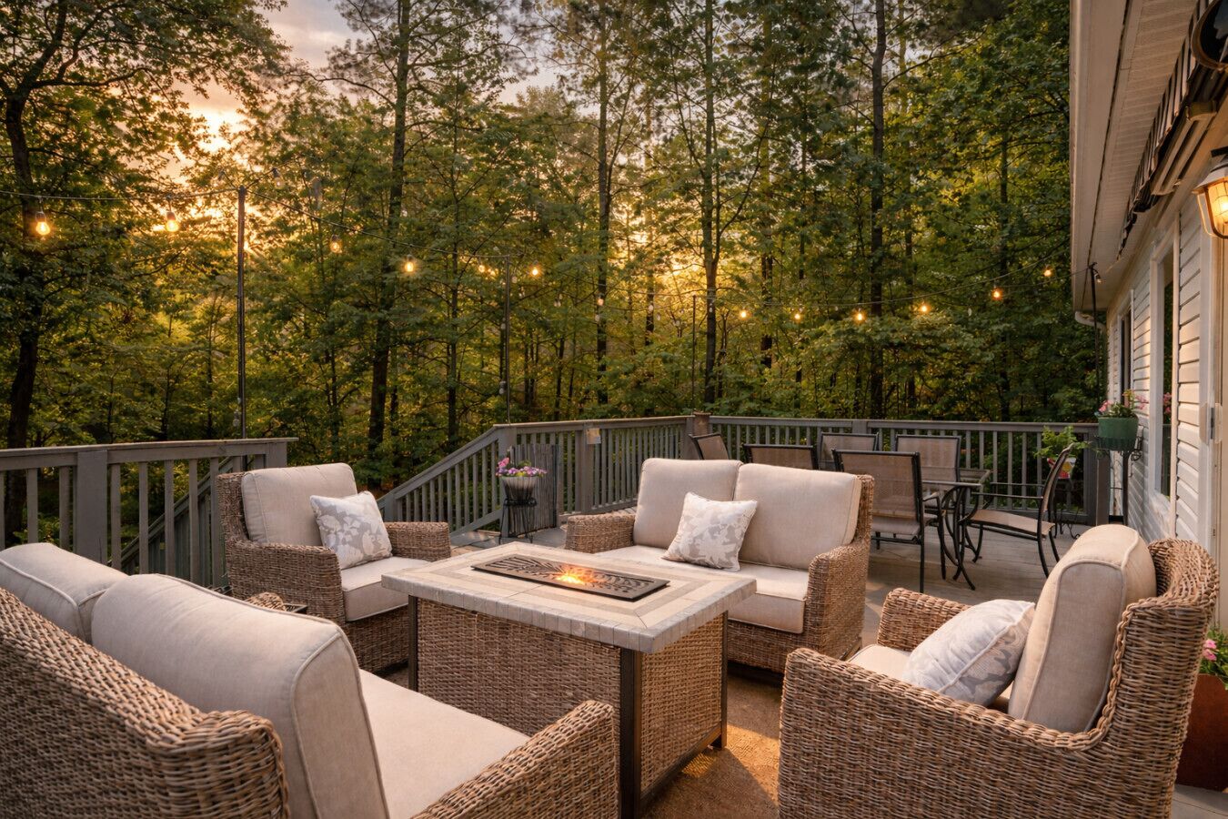 Restauration en plein air