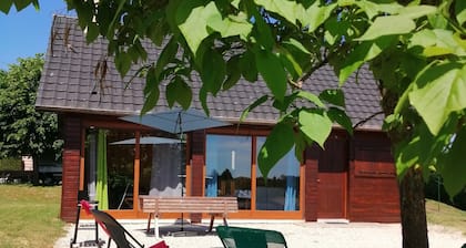 Chalet 'Mon Petit Coin De Paradis' with Private Terrace and Private Garden