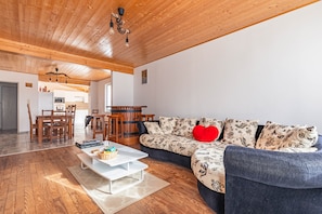 Fernseher, Kamin
