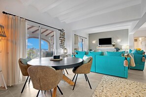 Dining - Villa 'Ayora' with Sea View, Wi-Fi and Air Conditioning (Jávea)