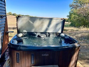 Idromassaggio all'aperto