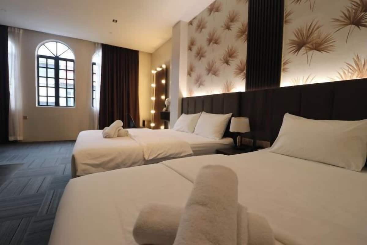 1 slaapkamer, een bureau, gratis wifi, beddengoed