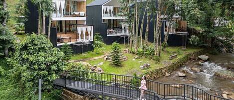 Fassade der Unterkunft