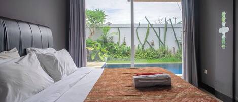 Villa, 3 slaapkamers, privézwembad | Kameruitzicht