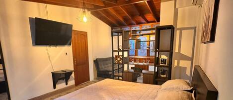 1 chambre, fer et planche à repasser, Wi-Fi, draps fournis