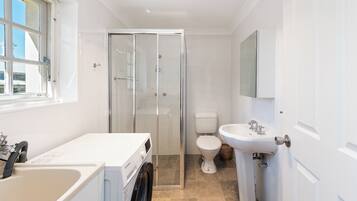 Towels, soap, toilet paper