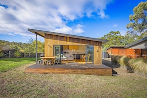 Terrace/patio - Herlihys on Huon - Cabin 1 (Lymington)