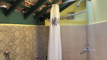 Towels, soap, shampoo