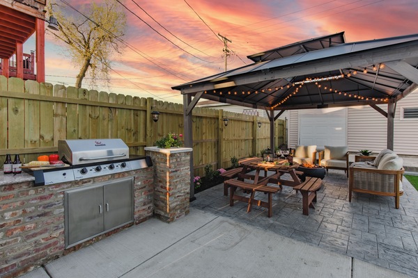 Udendørs spisemuligheder