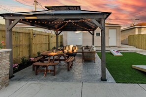 Opções para refeição ao ar livre