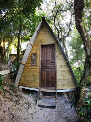 Cabane, vue jardin | 2 chambres, draps fournis