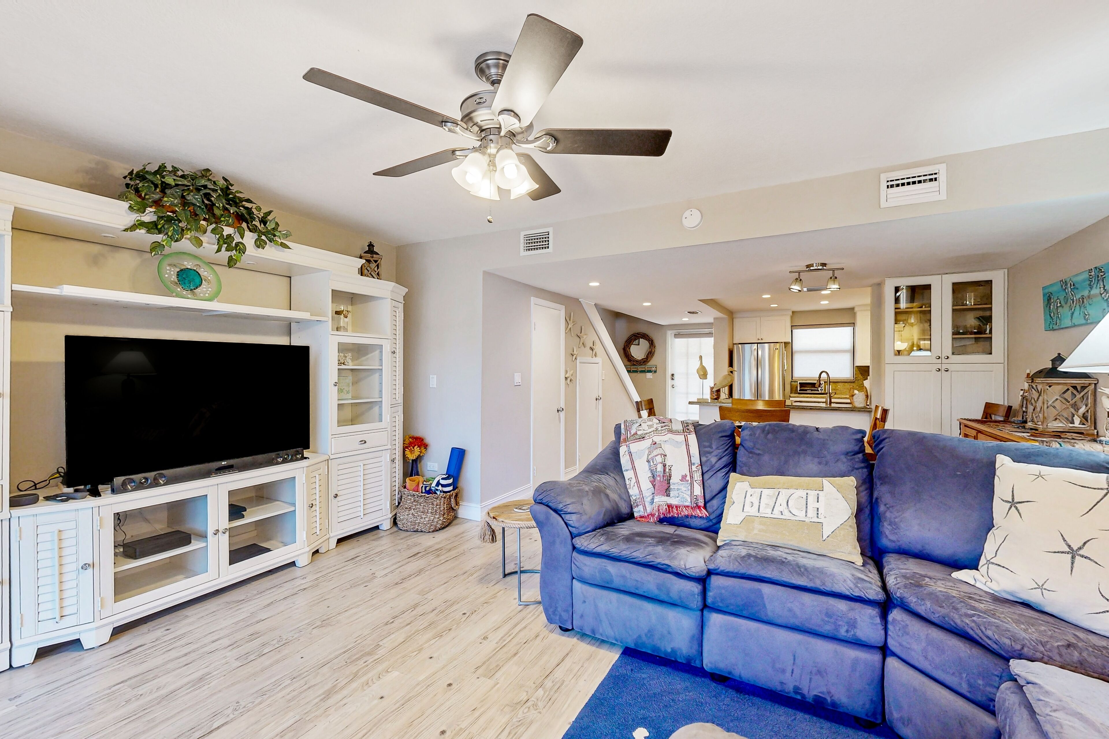 Waterfront townhome with boat slip, pool, tennis & easy beach access