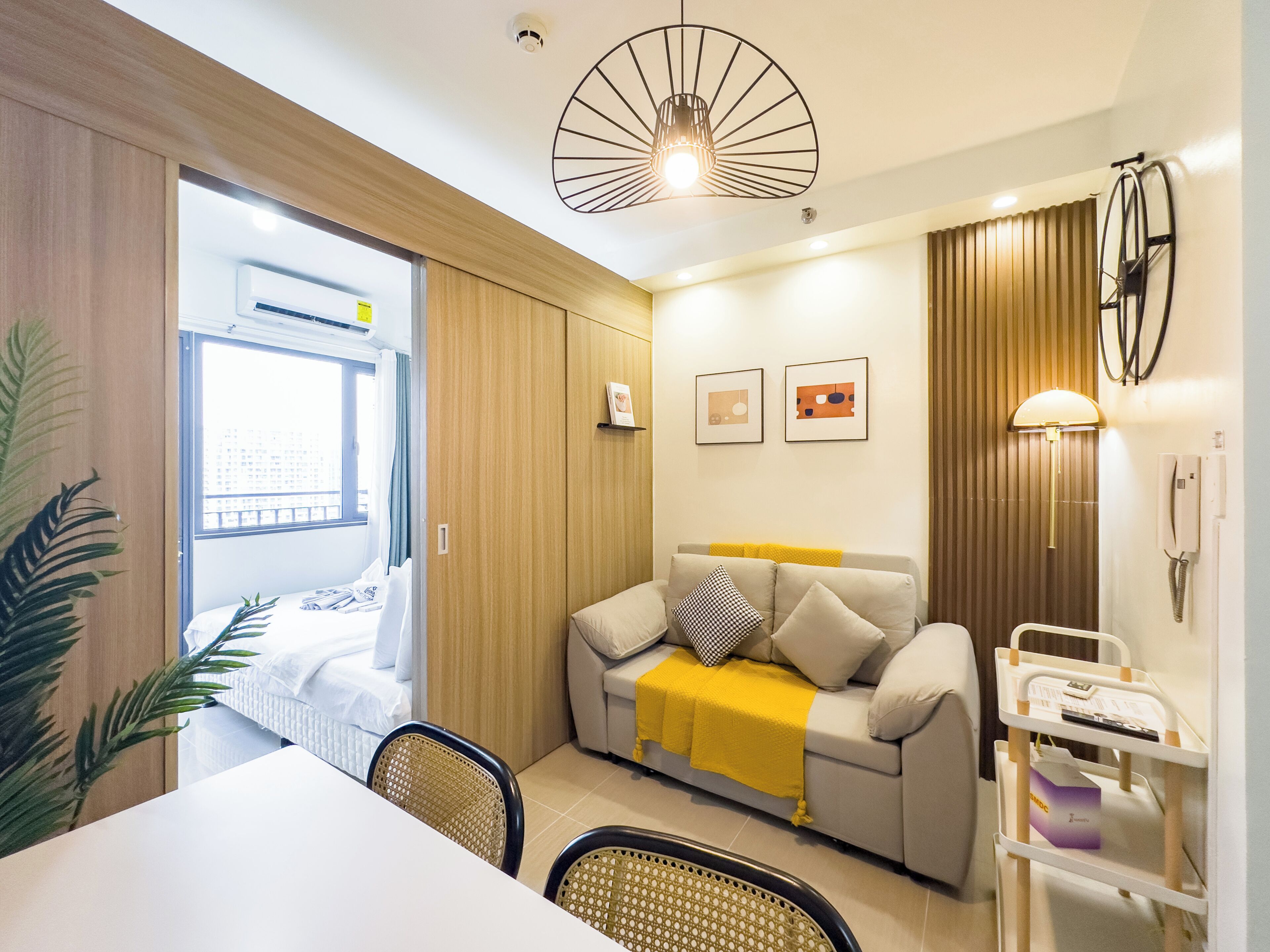 Family Condo, Private Bathroom, City View | Living area