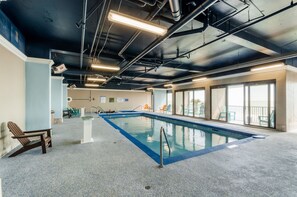 Indoor pool, a heated pool