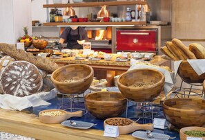 Gratis frukostbuffé varje dag 